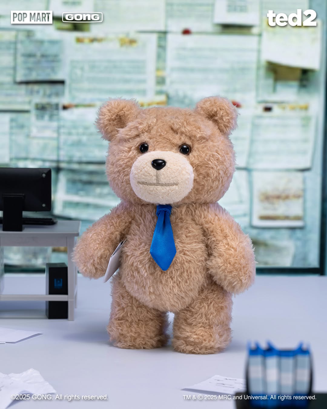 TED 2 TEDDY BEAR ACTION PLUSH PENDANT