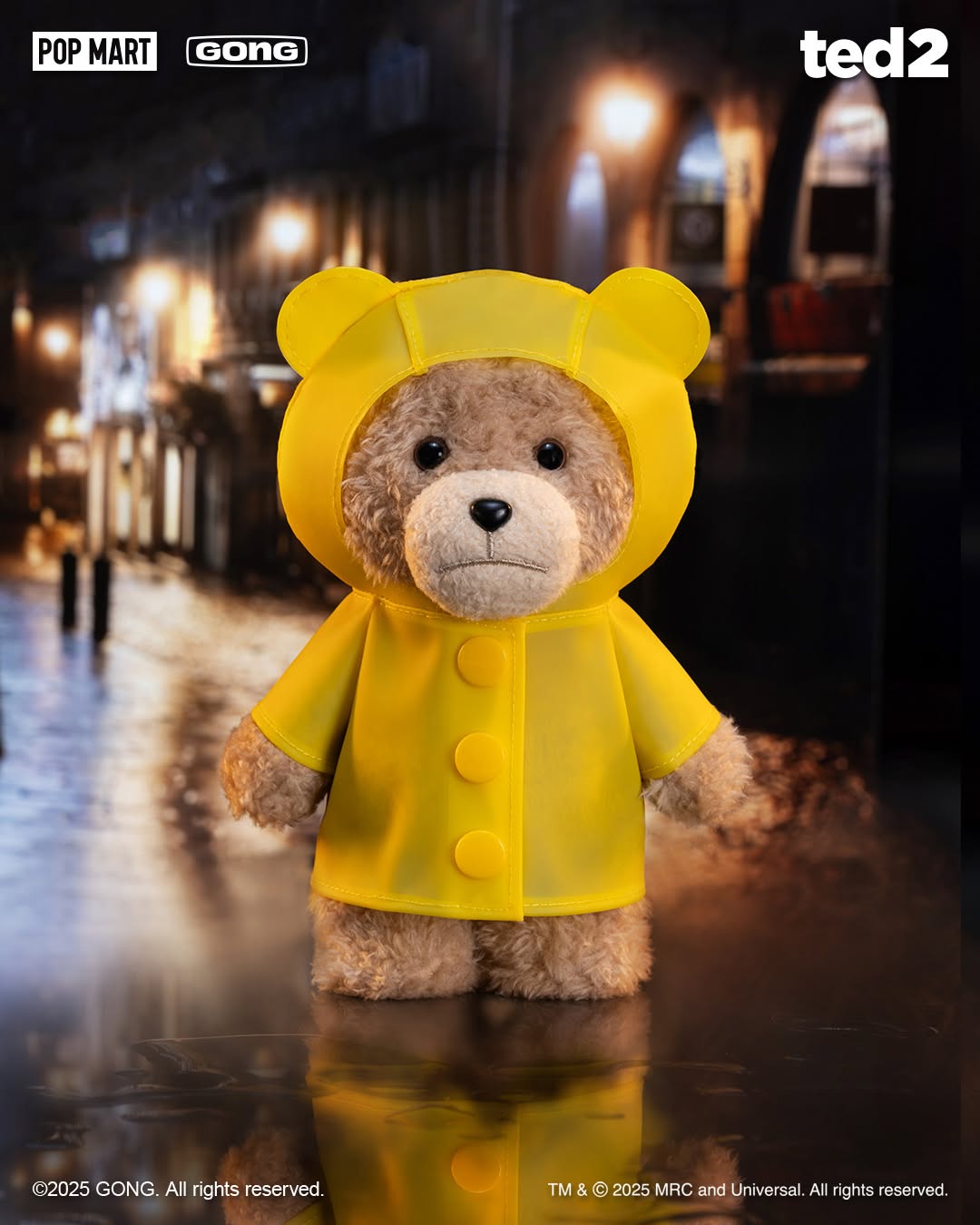 TED 2 TEDDY BEAR ACTION PLUSH PENDANT