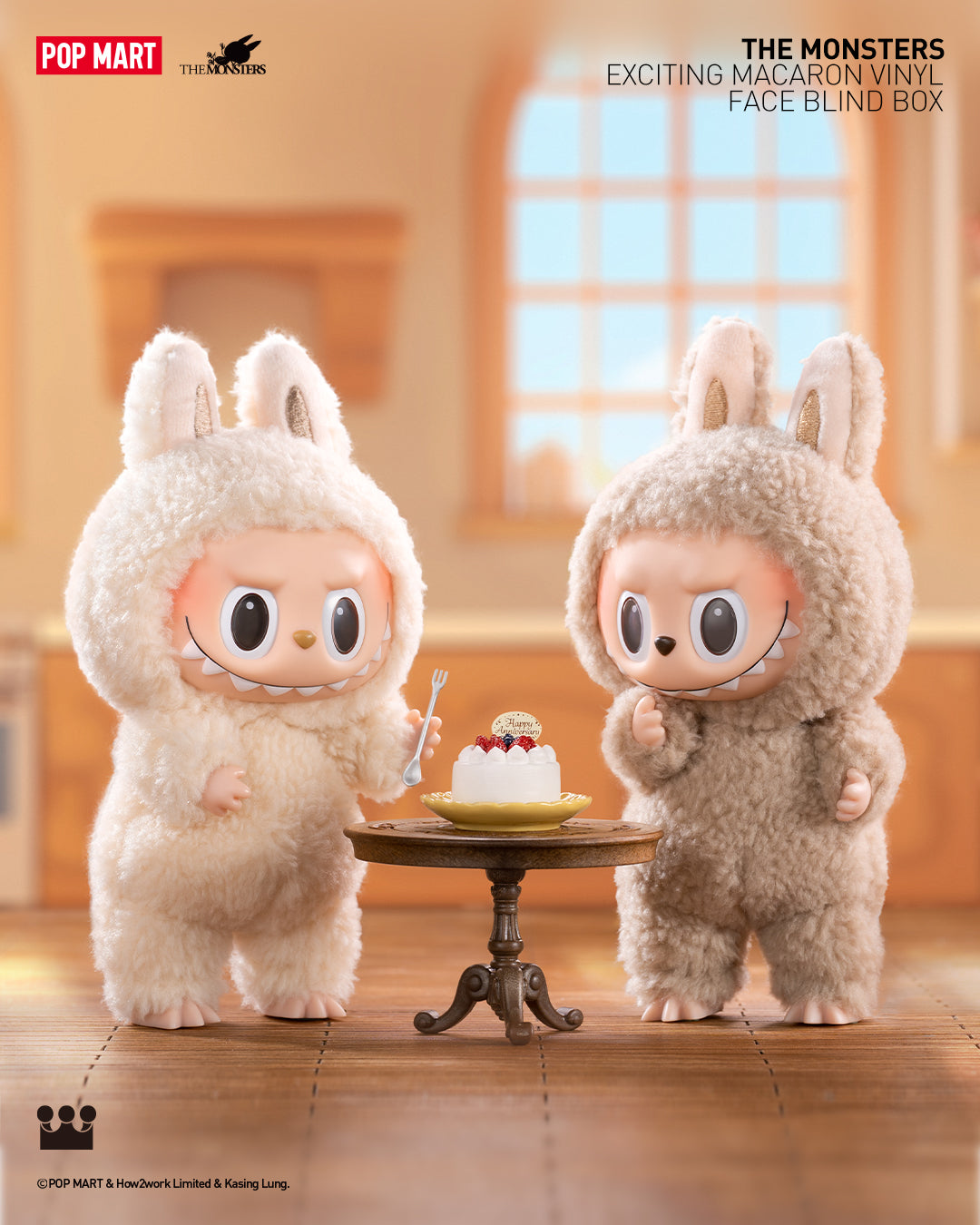 THE MONSTERS - Exciting Macaron Vinyl Face Blind Box
