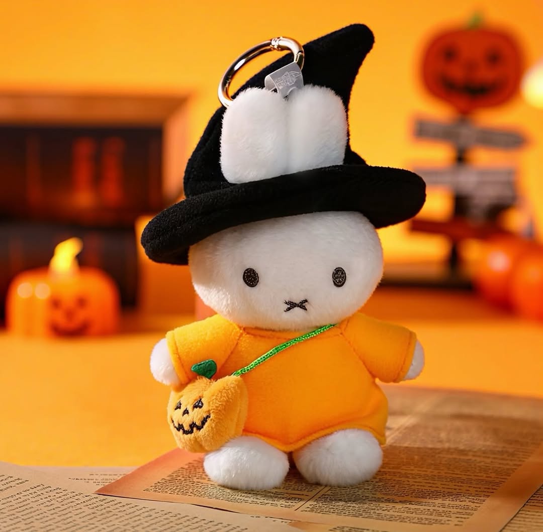 Vipo x COSBI Miffy Halloween Plush Keychain Blind Box Series
