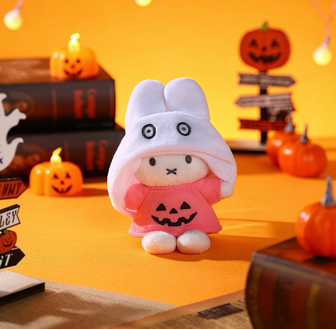 Vipo x COSBI Miffy Halloween Plush Keychain Blind Box Series