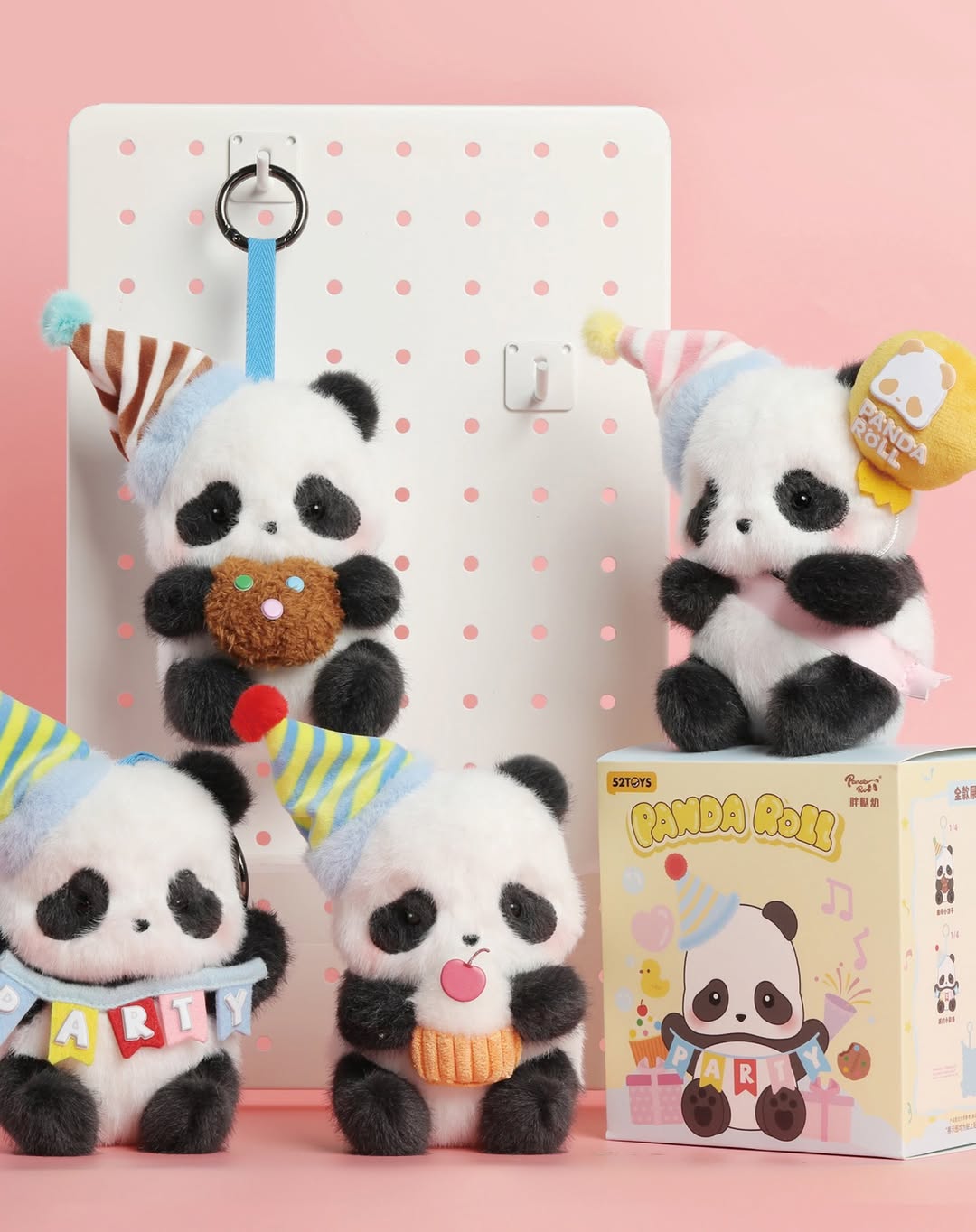 PANDA ROLL Party Plush