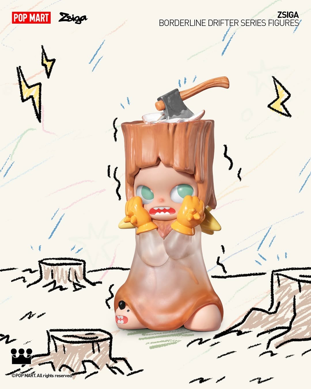 Zsiga Borderline Drifter Series Figures
