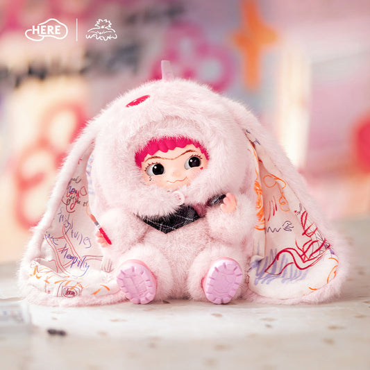 WAKUKU Special Edition: Sweetheart Rabbit Vinyl Plush Doll Pendant