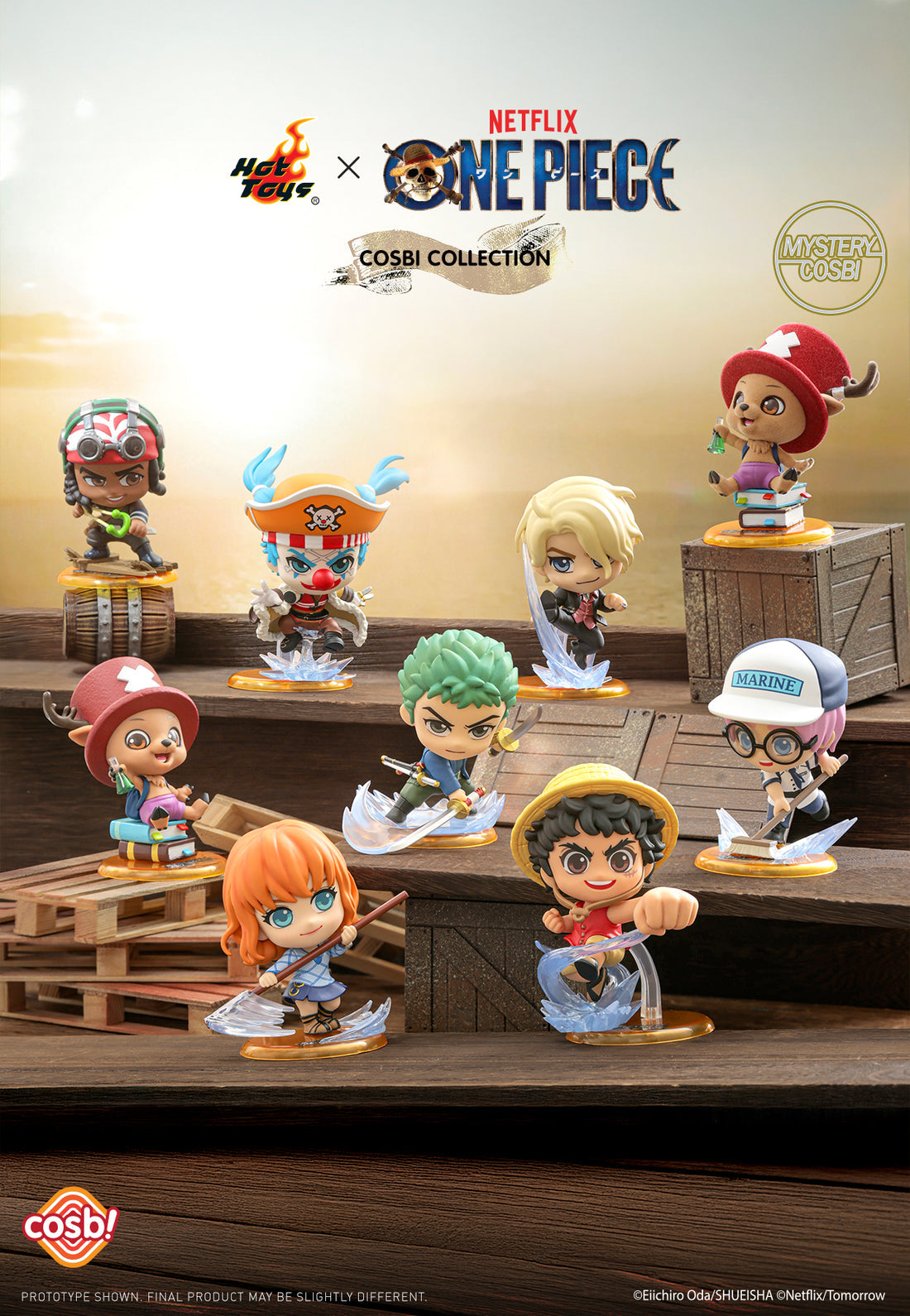 COSBI  X ONE PIECE MINI DOLLS Blind Box Series